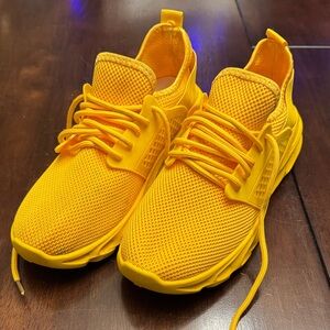 Vibrant Yellow Sneakers